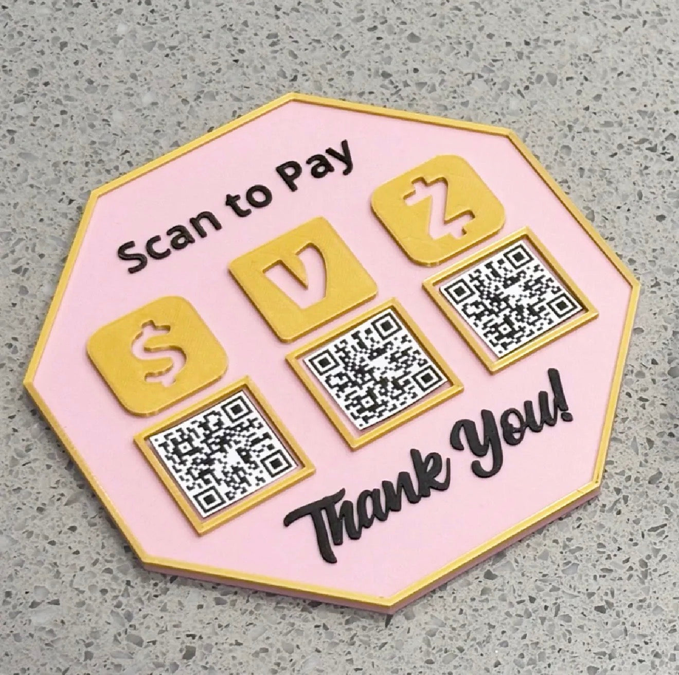 Scan To Pay Signs