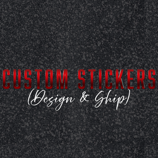 Custom Stickers (Design & Ship)